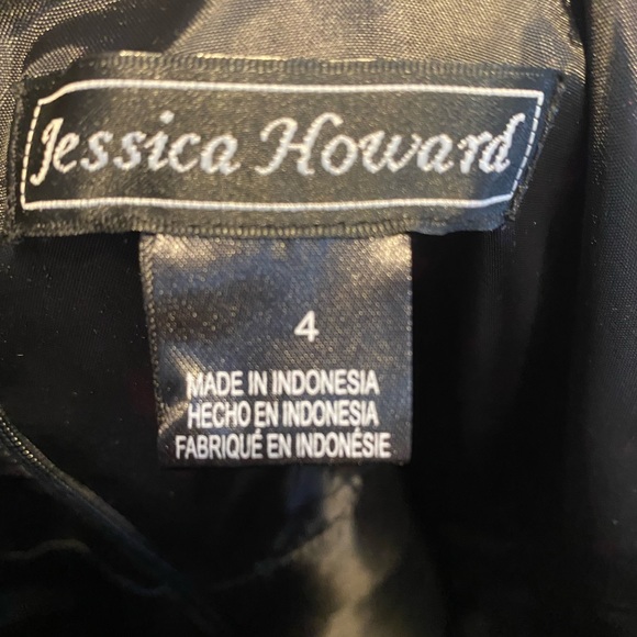 Size 4 multicolored dress with belt - Picture 4 of 4